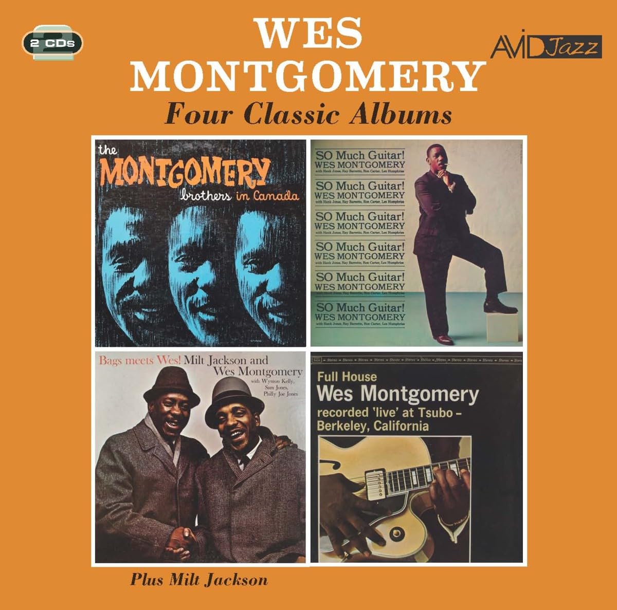 Wes Montgomery Four Classic Albums 2-CD NEW SEALED 2024 Remastered Jazz