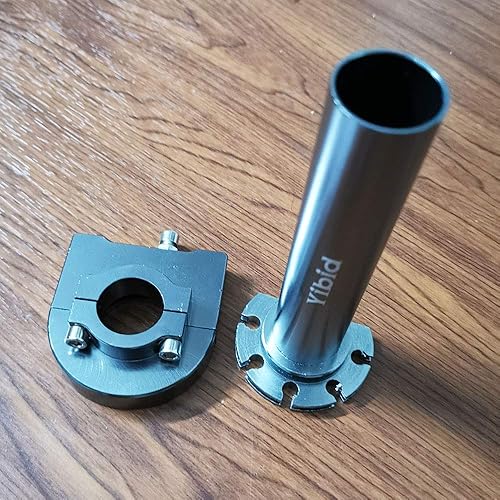 Miniatura 4 de Yibid Acelerador giratorio para manillar de motocicleta de 7/8 pulgadas, agarre de mano, tubo de gas para barra estándar de 0.866 in, Suzuki Yamaha