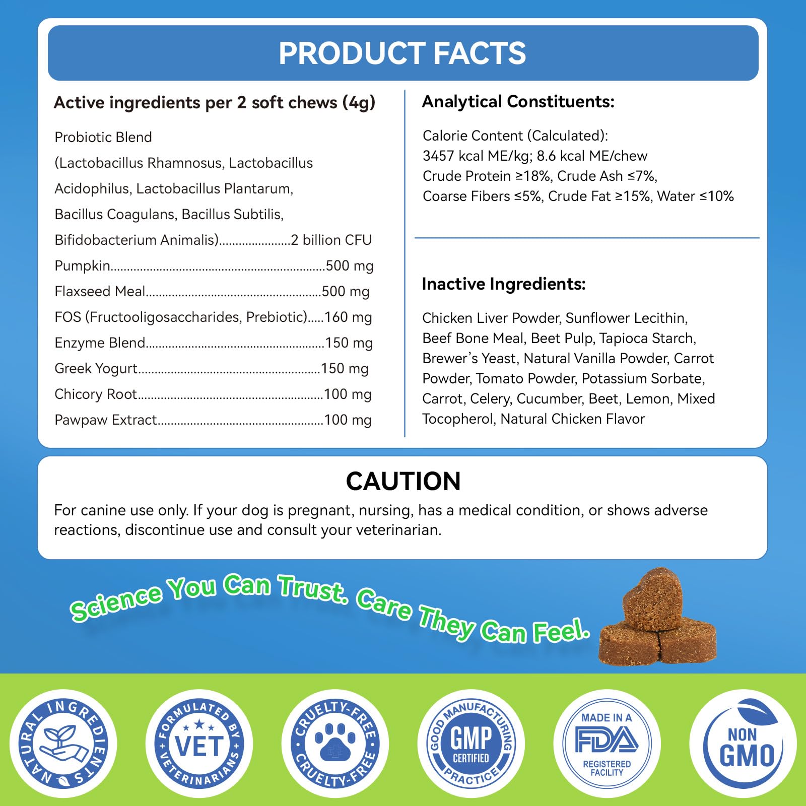 Probiotics for Dogs, Dog Probiotics for Yeast, Itchy Skin and Itchy Ears — Amazon image 9
