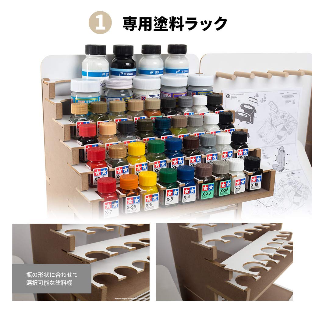 Amazon | Arttystation プラモデル 作業台 Symphony 自作 組立式作業棚