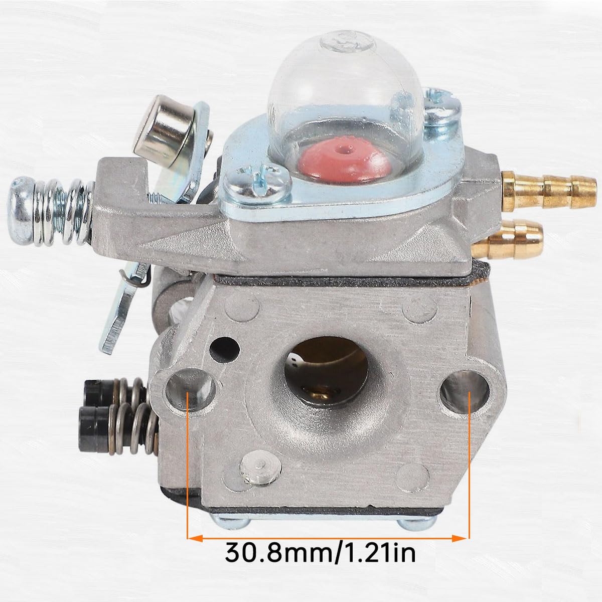 ZAMDOE Kit carburatore sostitutivo per Walbro WT460 WT-460 per EFCO 8300 8350 8355 8400 8405 8420 8425 8510 8515 8365 Decespugliatore, per Oleo Mac 433 435 440 727 730 733 per Emak 23 18690R