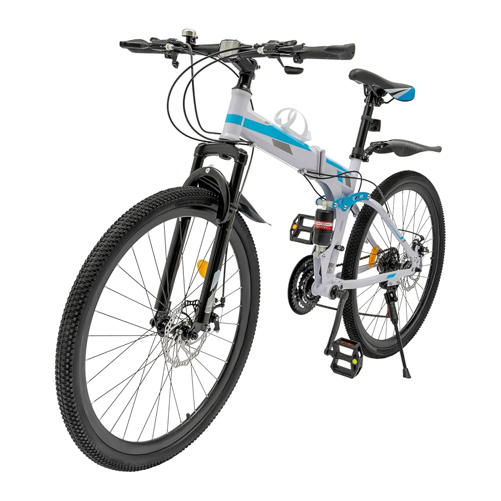 Amazon.com : WDZCZDoo 26 Inch Foldable Mountain Bike, 21