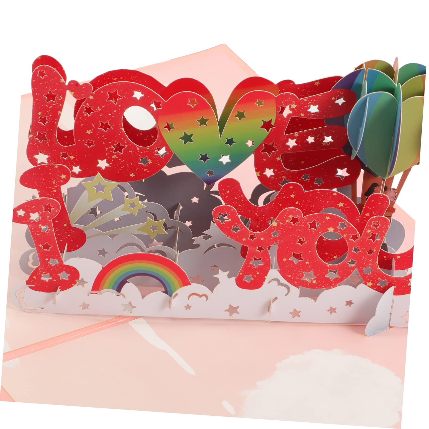 VILLCASE 4sets Biglietti Augurali Biglietti Per Anniversari e Speciali Per Festeggiare