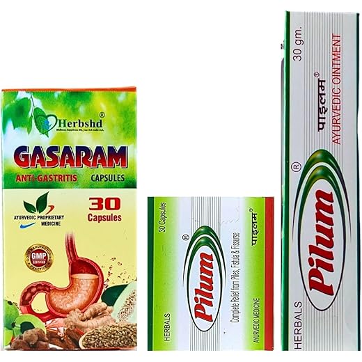 Gasaram Piles Relief Combo Pack - 30gm