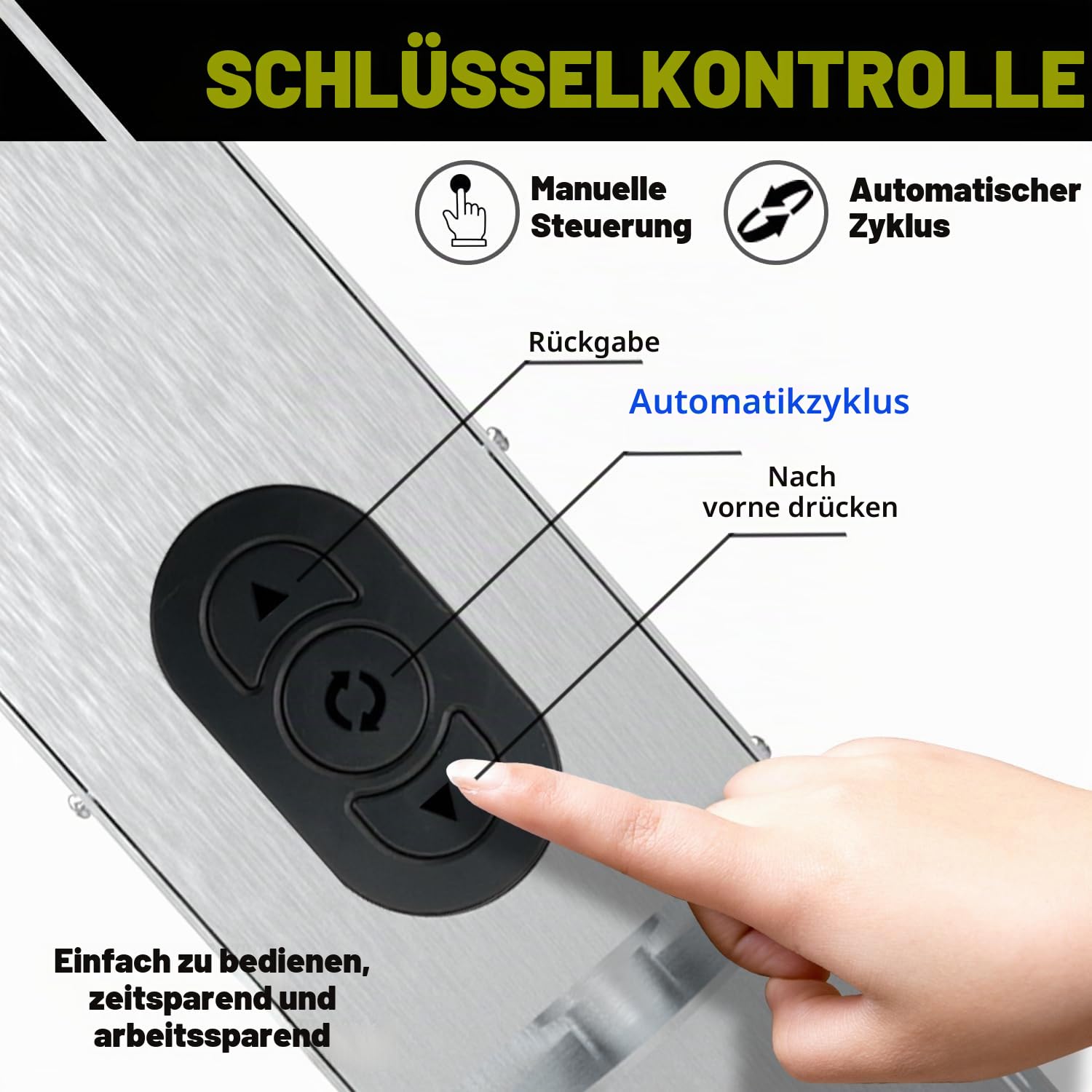 Elektrischer Dosenbrecher zum Recycling von 12oz~16oz Dosen, automatische Dosenbrecher, Dosenquetscher zum Recycling an der Wand montiert für Aluminium-Selters, Soda, Cola, Bierdosen