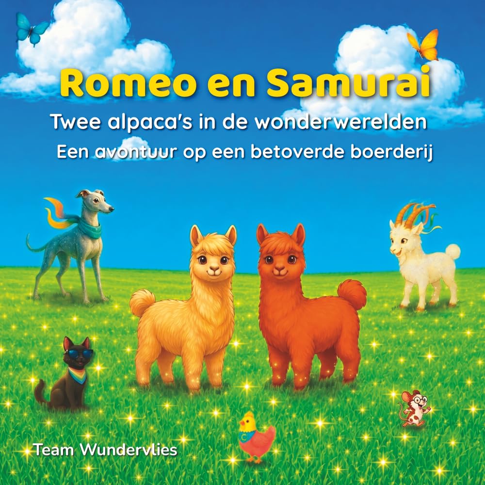 Romeo en Samurai - Twee alpaca's in de wonderwerelden: Een avontuur op een betoverde boerderij