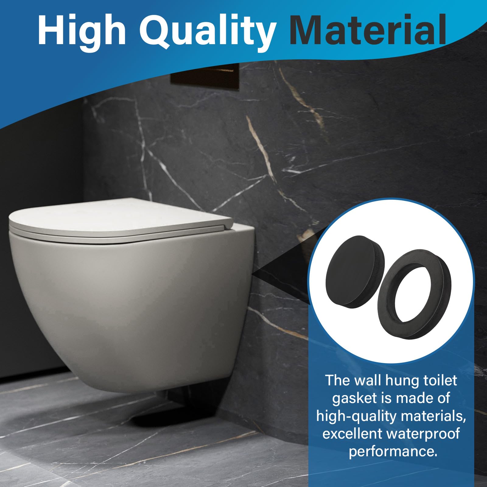 Amazon.com: Neoprene Toilet Gasket, Z1200 Neo-Seal Closet Gasket