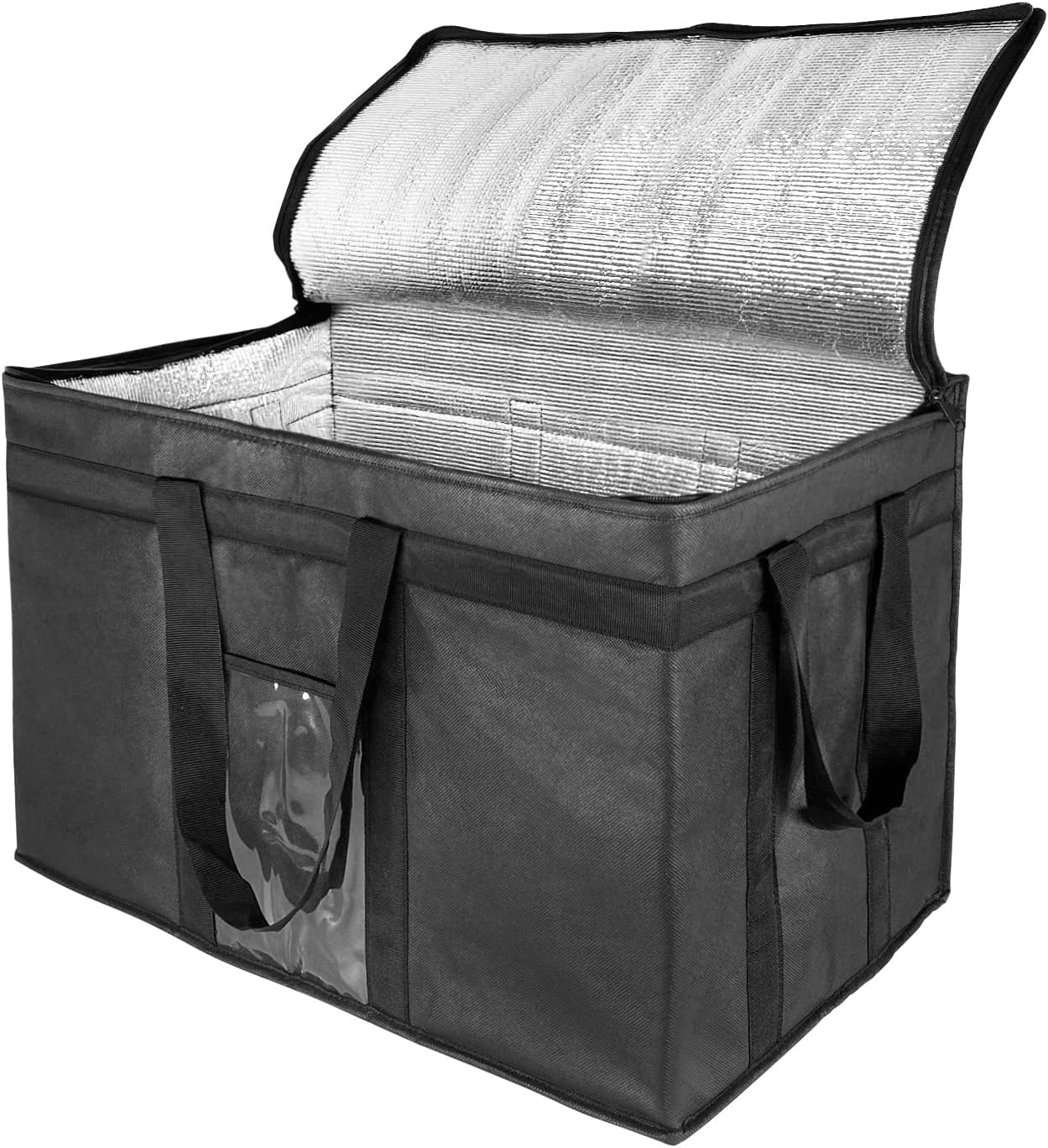 Poche De Glace Sacs Isothermes Réutilisables 5 Pièces - Aliments Chauds Ou Froids - Fermeture éclair étanche - Format 25x30cm Sac Isotherme Courses