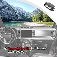 Vista 3 de JWWY para Bronco Consola Central Dispositivo de Ajuste de Ventilación de Aire Acondicionado Cubierta Decorativa Moldura Compatible con Accesorios