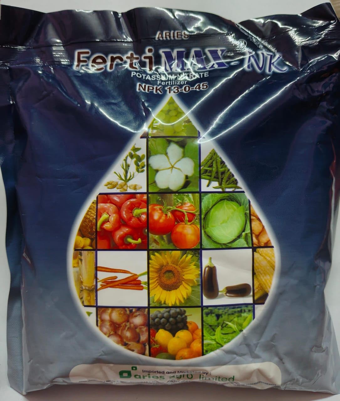 Aries FertiMAX-NK NPK 13:00:45 Water Soluble Micronutrient Fertilizer for Plants 1kg (B0CQVR14Z3) Amazon Price History, Amazon Price Tracker