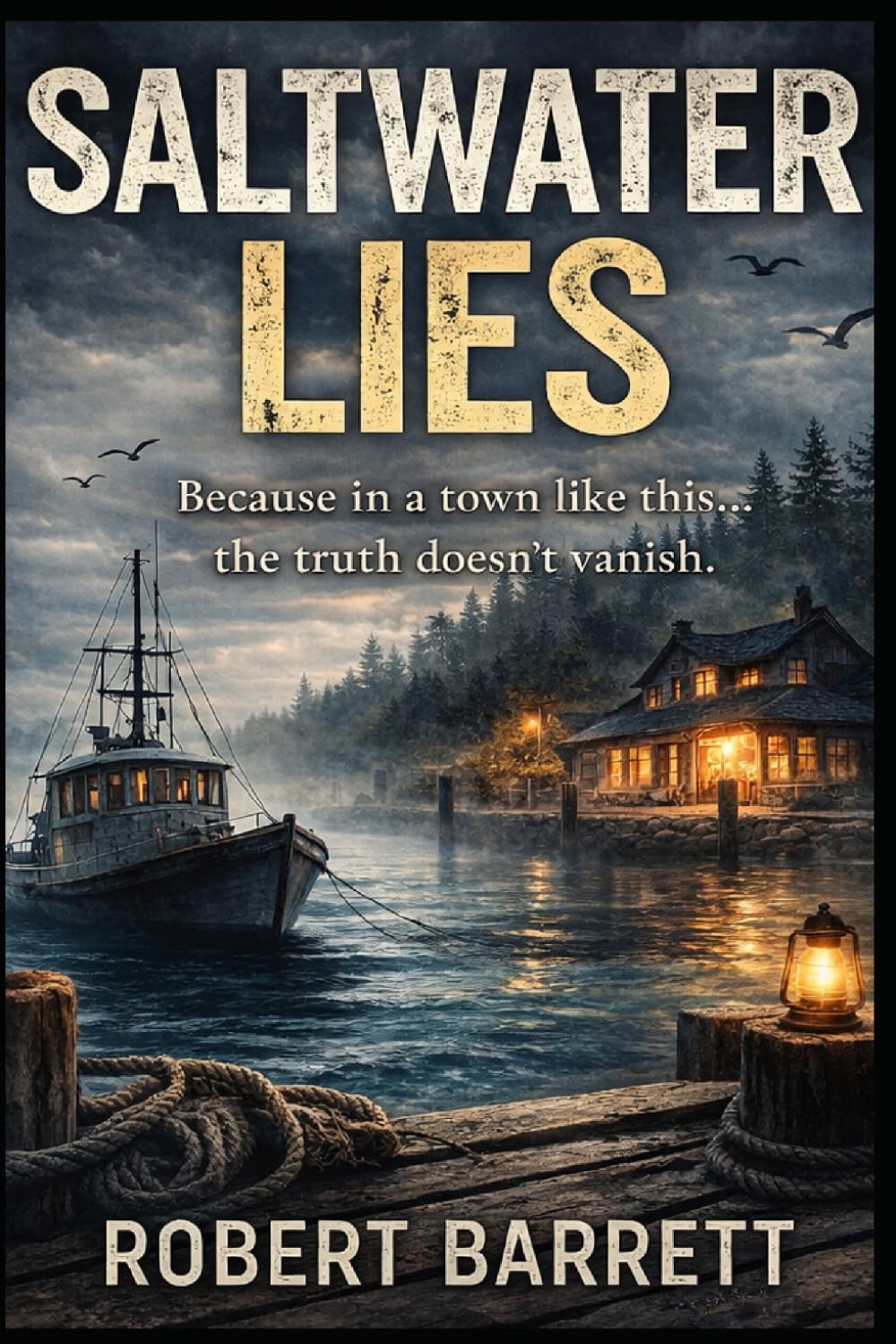 Saltwater Lies: A Small Town Mystery