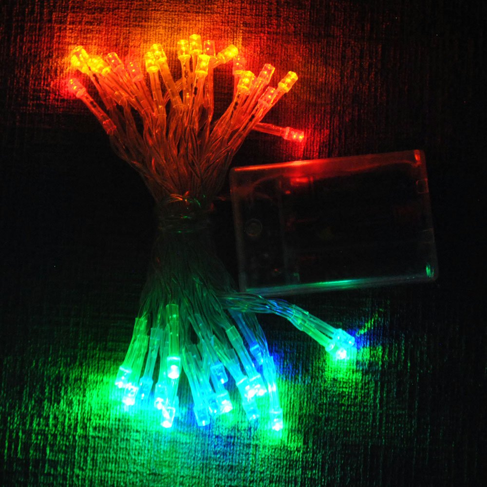 LightsGo Battery Powered Fairy Lights LED Fairy Lights 40LEDs 4M (Multi-Colour)