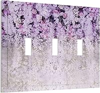 Vista 342 de Vista de ventana, isla tropical, playa, palmeras, cielo soleado, cubierta de interruptor de luz de palanca individual, placa decorativa de pared