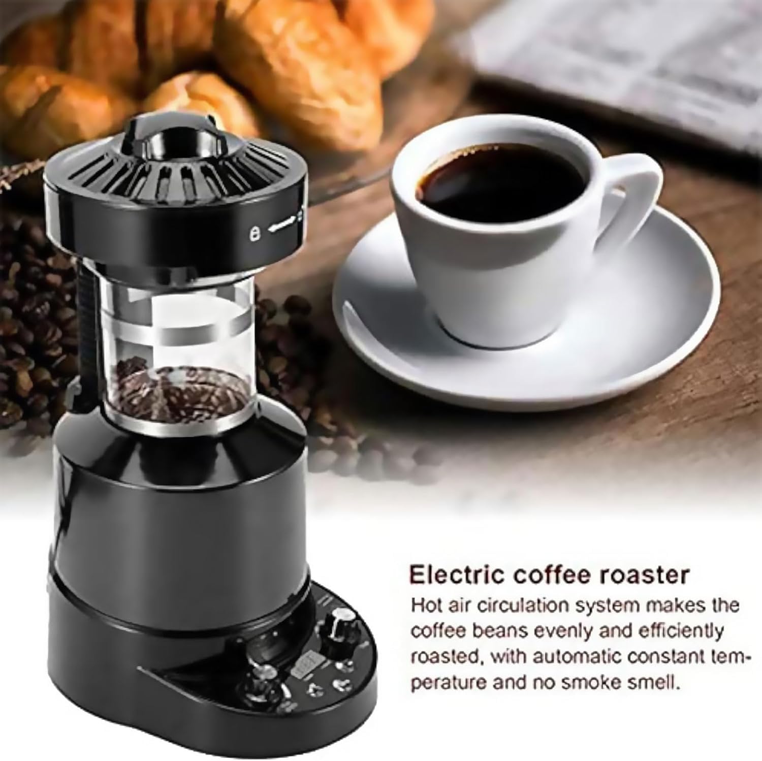 Batidora Portátil, Batidora Personal Recargable USB-C con Vaso Tritan 600ml, 4 Cuchillas de Acero Inoxidable para Batidos, Zumos, Viaje, Oficina y Uso Doméstico - 20000 RPM Alta Velocidad