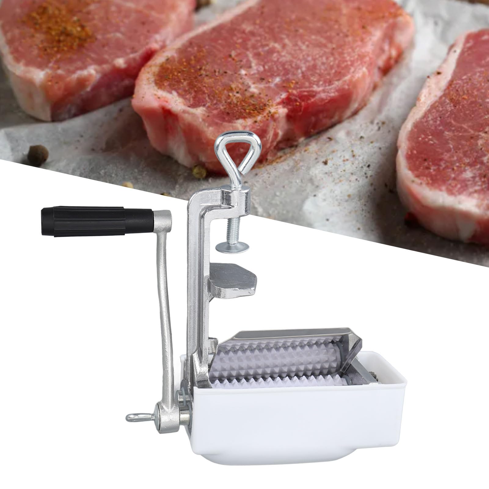Macchina per Batticarne in Lega di Alluminio, Manuale per Cubetti di Carne, Strumento di Cottura per, Ristoranti, Casa, Manzo, Agnello, Maiale, Pollo