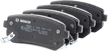Bosch BP1051 - Brake Pads Car Rear Axle - 1 Set of 4 Pads