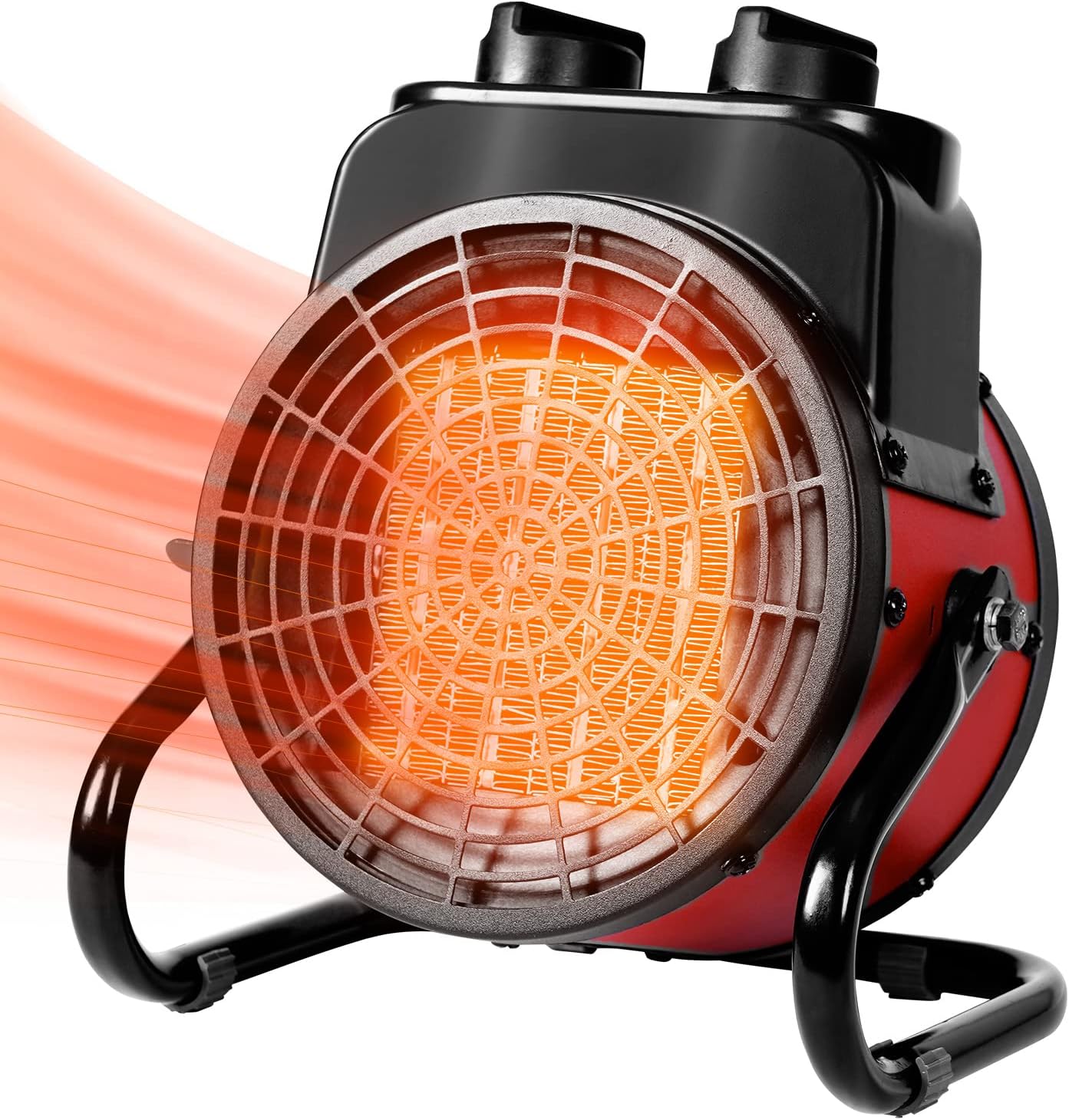 Electric Portable Space Heater, Electric Forced Air Heater with 3 Modes, 1500W Ceramic Space Heater with Adjustable Thermostat, Durable & Safe Space Heater Indoor Use, Sunday Living : Home & Kitchen