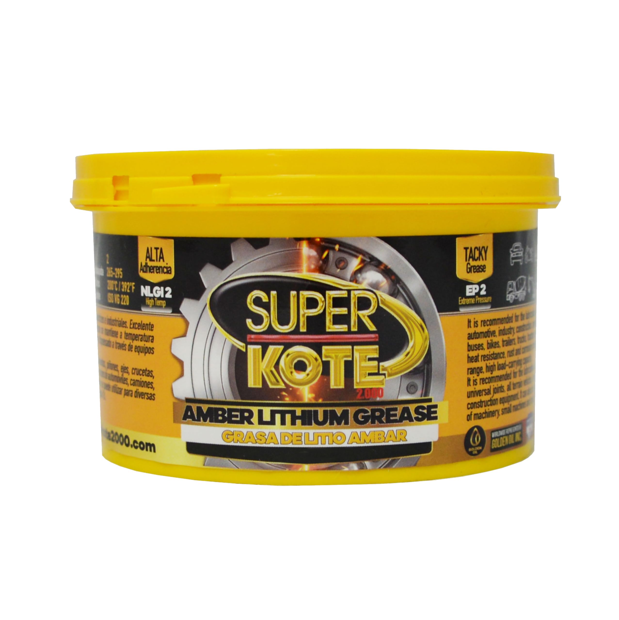 Amazon.com: Multipurpose Lithium Grease Superkote 2000 | NLGI 2