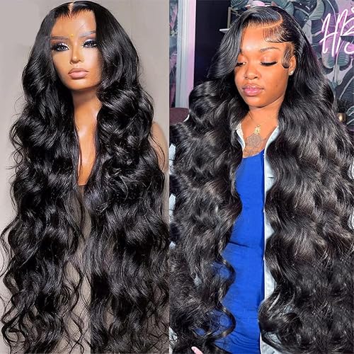 Miniatura 10 de Pizazz Pelucas de cabello humano rubio miel con encaje frontal, prearrancadas con línea de cabello natural de 13 x 4, sin pegamento, pelucas de