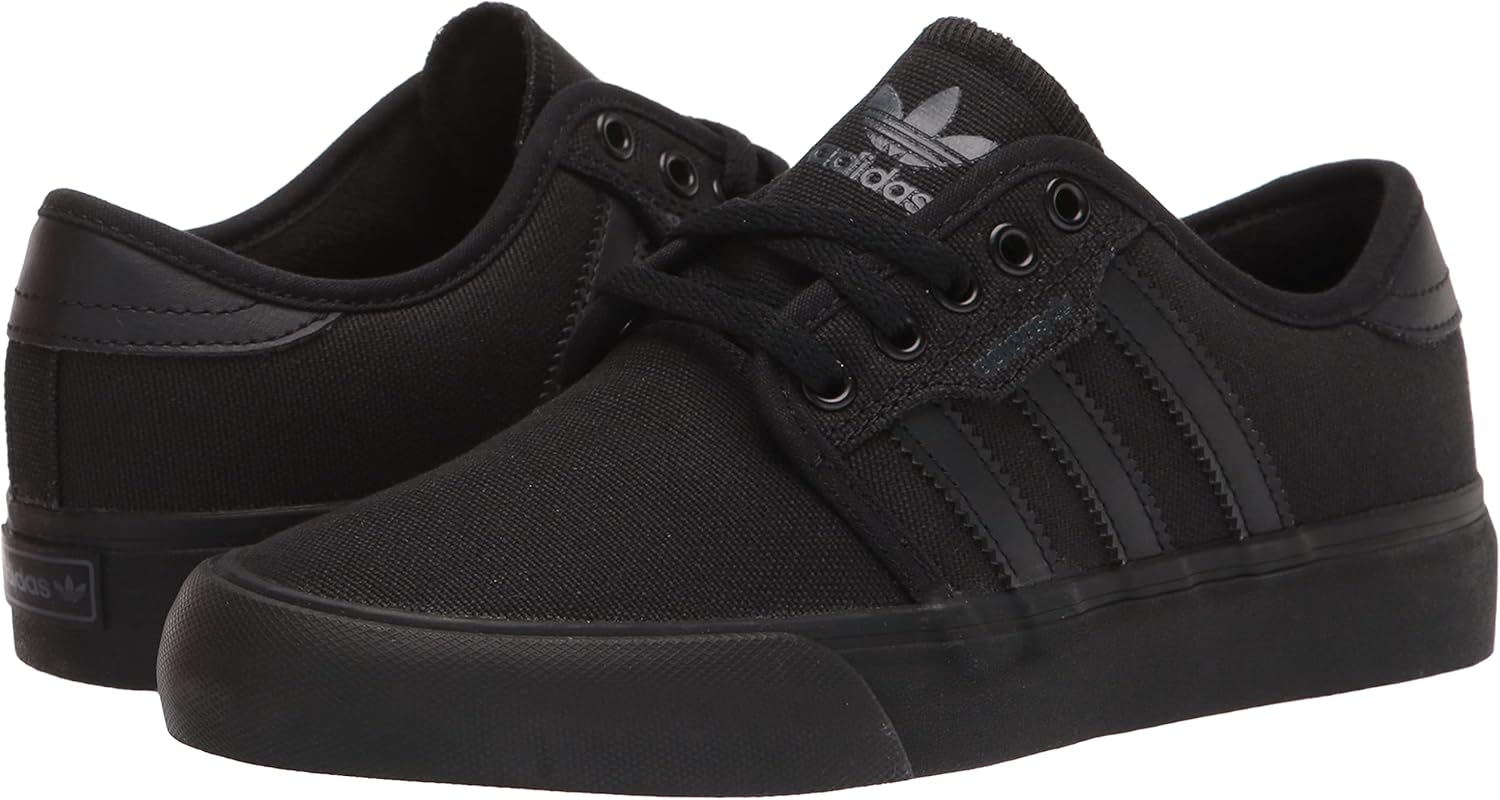 Adidas Men's C76129 Seeley Sneaker 6.5 Black/Black/Black
