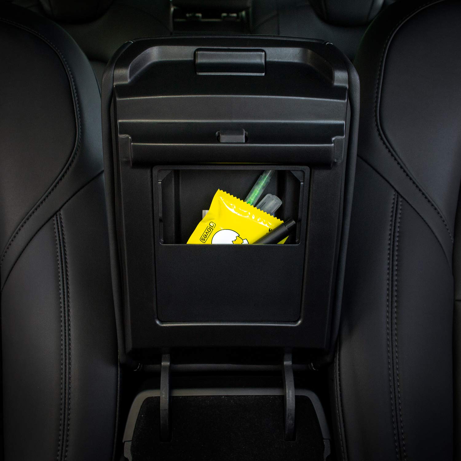 TAPTES Tesla Model 3 Model Y Center Console Organizer, Armrest Hidden