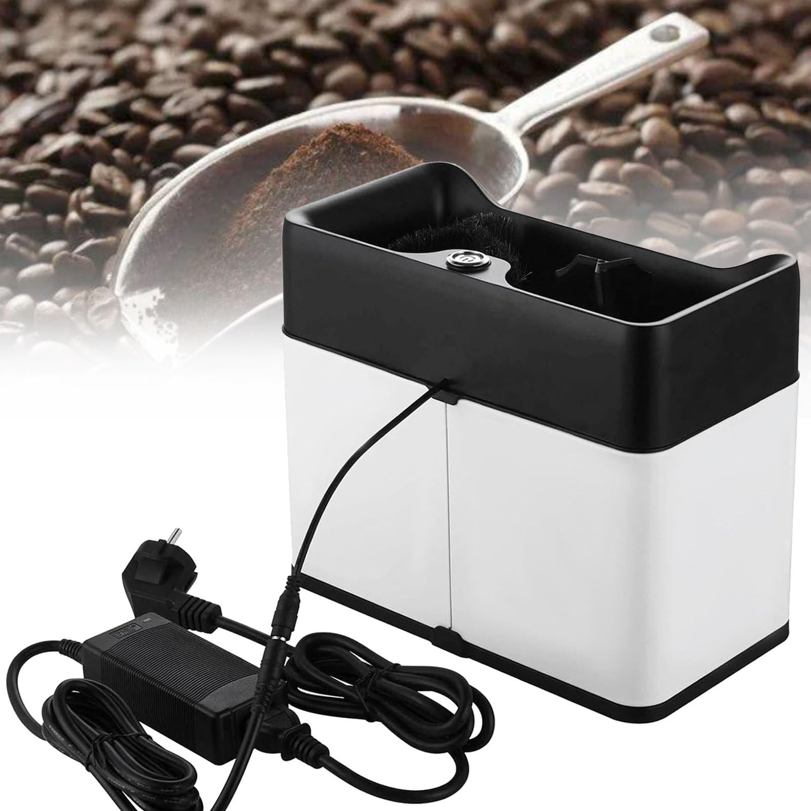 Machine de Nettoyage Automatique du Marc de café,Nettoyeur de Porte-Filtre à café électrique,Nettoyeur de Porte-Filtre électrique Commercial,220V