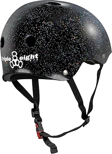 Miniatura 9 de Triple Eight THE Certified Sweatsaver Helmet for Skateboarding, BMX, and Roller Skating