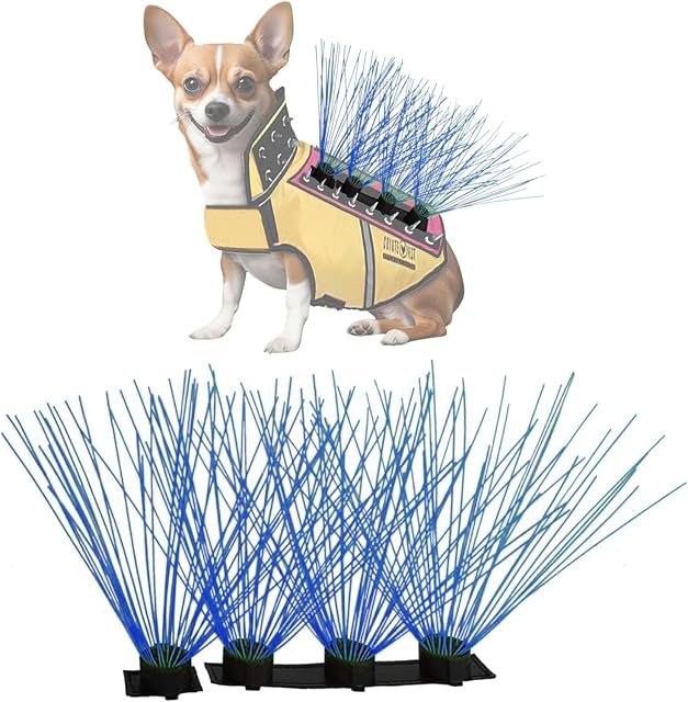 CoyoteVest CoyoteWhiskers Chaleco de protección de cerdas de nailon para CoyoteVest o SpikeVest para perro