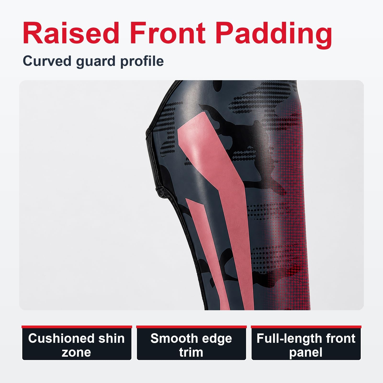 Piedi Protezione Shin Guard,Parastinchi Piedi Protezione Shin Guard,Parastinchi Karate,Comodo,Leggero,Traspirante,per Taekwondo,Sport da Combattimento e Allenamento Quotidiano
