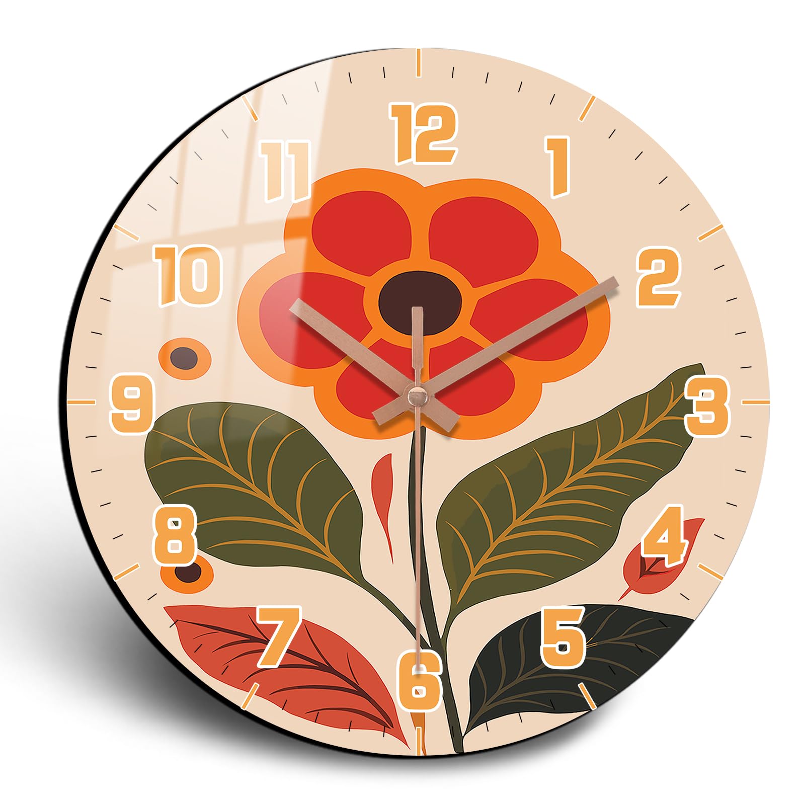 Horloge murale de bureau pour travailler sans aucun bruit