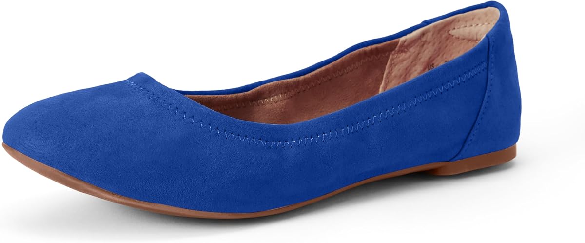 Amazon Essentials Belice, cómodas, bailarinas sin cordones para mujer