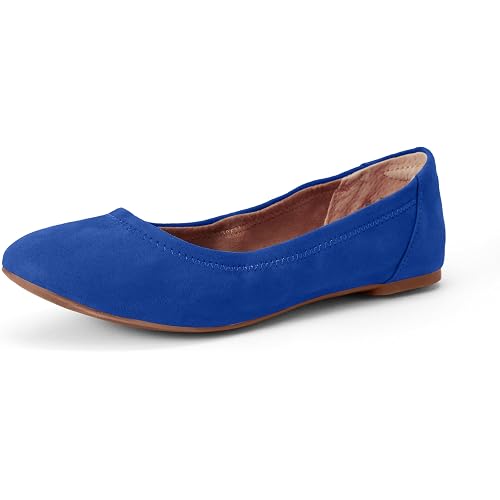 Amazon Essentials Women's Belice Comfortable Slip-On Ballet Flats Shoes