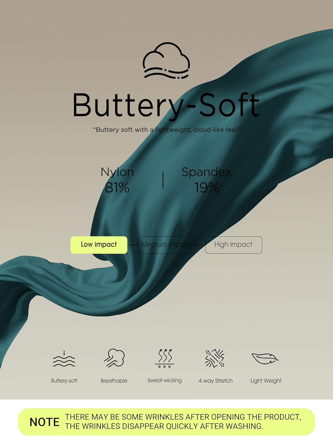 ODODOS Buttery Soft Lounge Yoga Leggings for Women 23" / 25" /28" High Waist Yoga Pants - Image 6