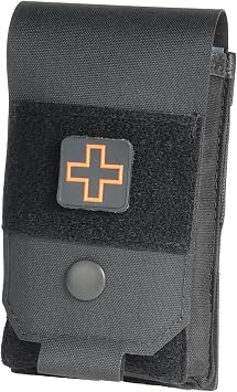 Eleven 10 SABA Pouch | Compact First Aid Pouch | Self-Aid Buddy Aid Duty Gear Black
