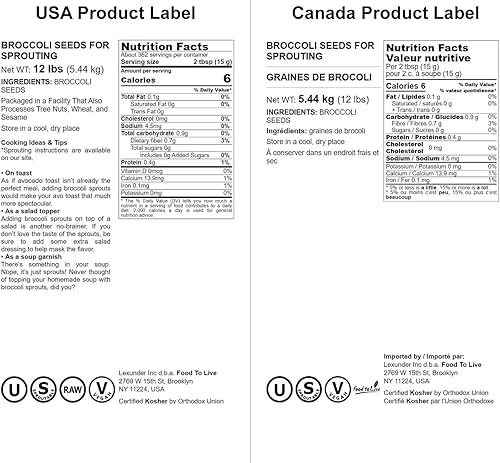 Miniatura 3 de Semillas de brócoli convencionales y orgánicas