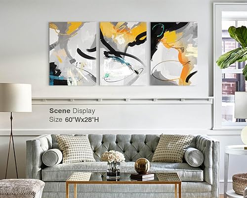Miniatura 7 de GIFTTWART Decoración de sala de estar, dormitorio, pinturas artísticas para pared, decoración de pared de oficina, decoración moderna para el hogar,
