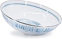 Vista 1 de Golden Rabbit Cuenco de catering esmaltado, 5 cuartos de galón, Aspen Grove