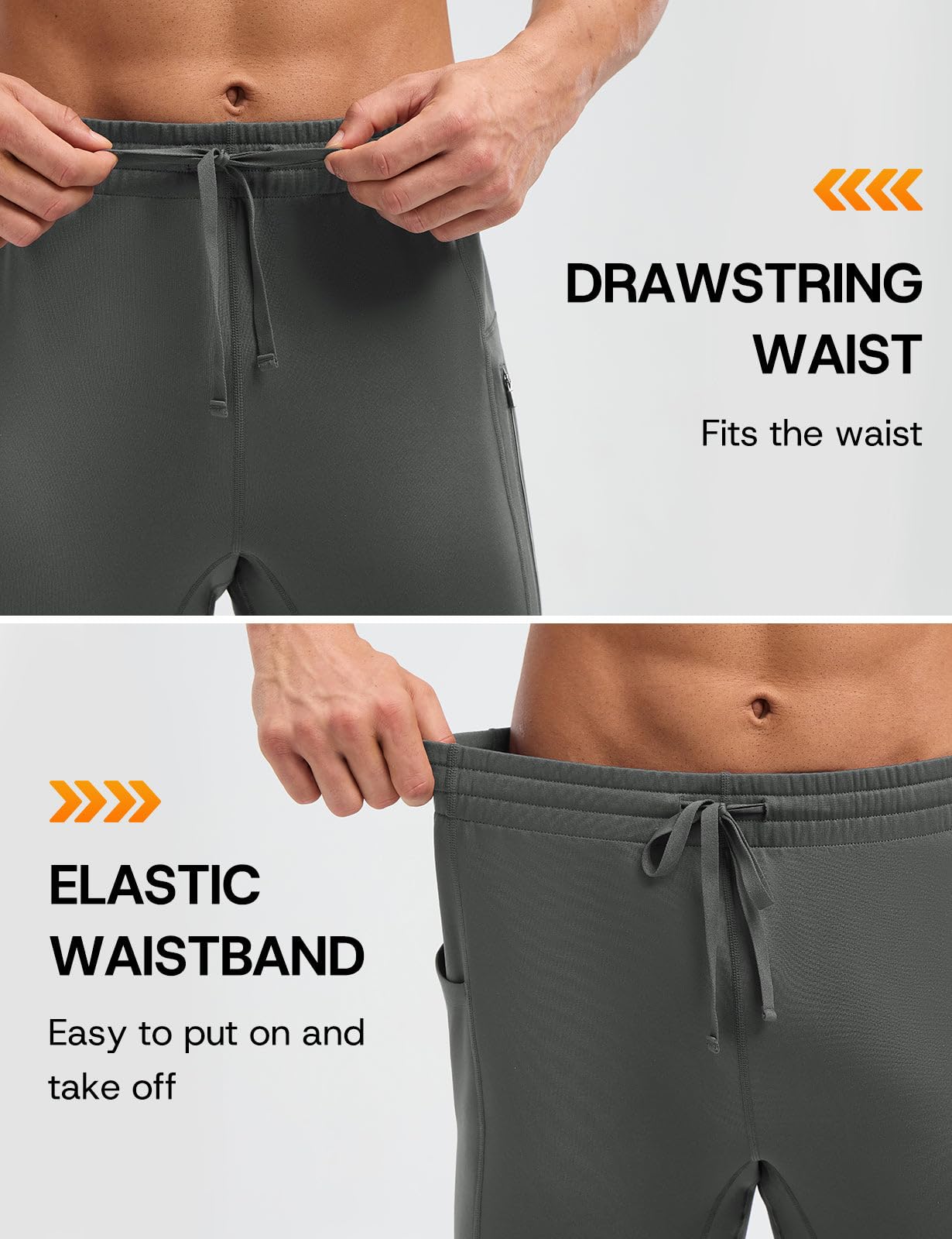 baleaf Pantalones de compresión térmicos para hombre, pantalones deportivos de invierno, pantalones de entrenamiento para exteriores, transpirables, pantalones largos