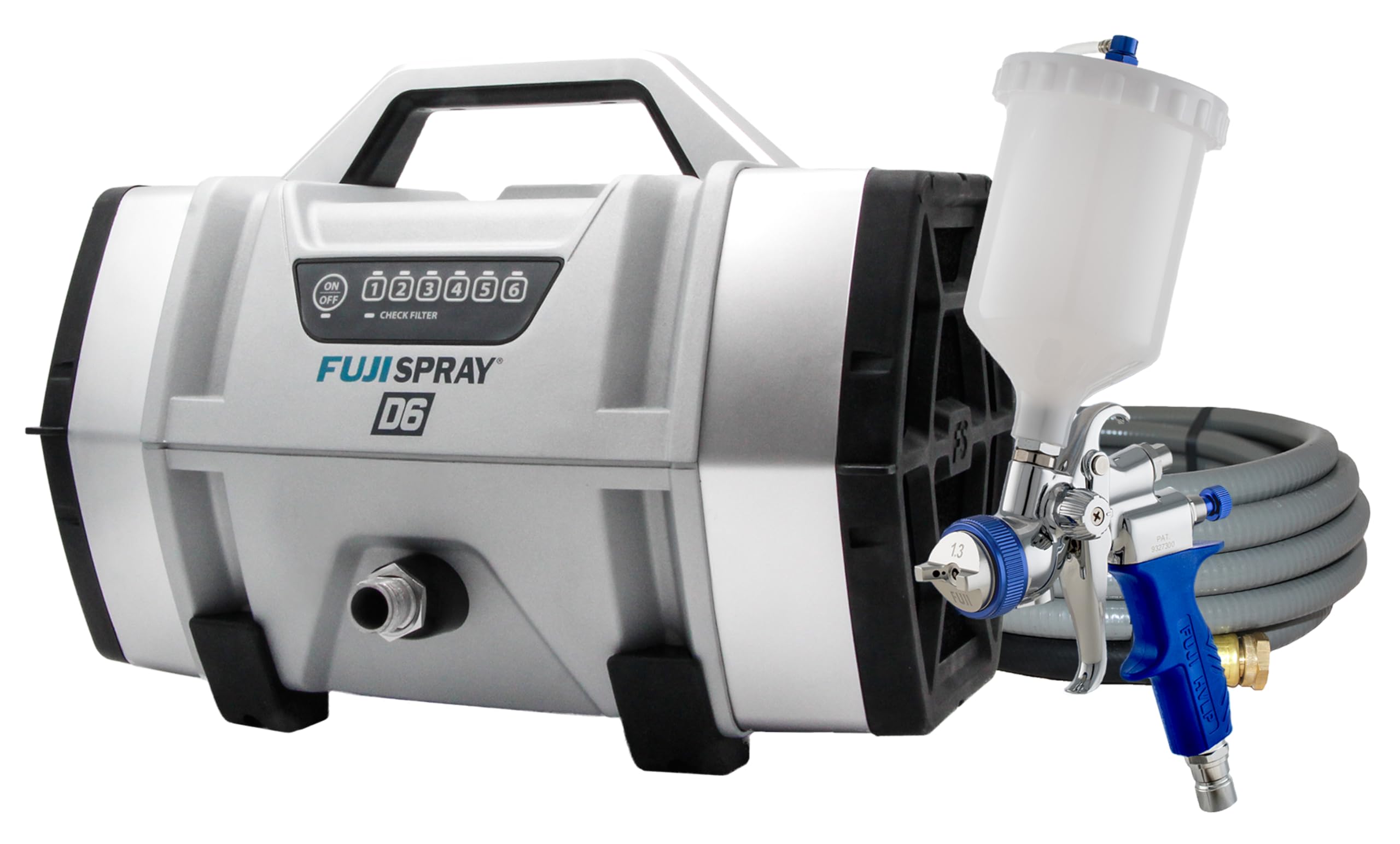 果菜 fumi Fuji Spray 4106-T75G D6 - Diamond 6 - T-75G HVLP Spray System