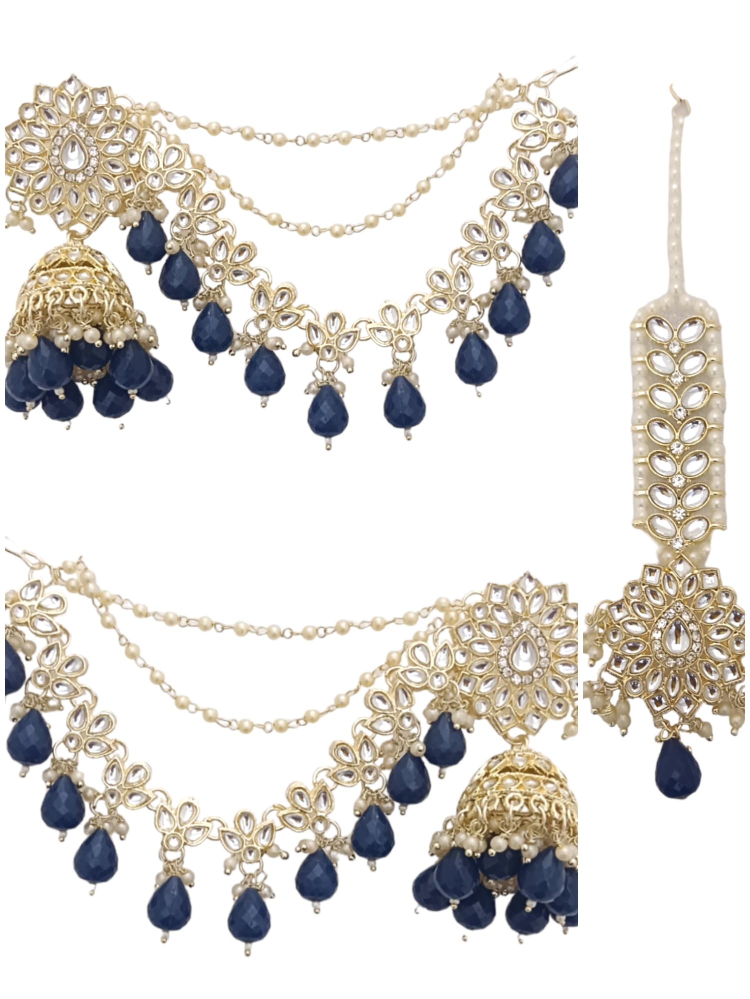 See full amazon price history chart for EVY Pearls Kundan CZ Earrings Kaan Chain With Tikka Set for Women | Perfect for Gift & Suitable for all Occasion (Pink) EVY Pearls Kundan CZ Earrings Kaan Chain With Tikka Set for Women | Perfect for Gift & Suitable for all Occasion (Pink) (B0D967628Q) Amazon Price History, Amazon Price Tracker
