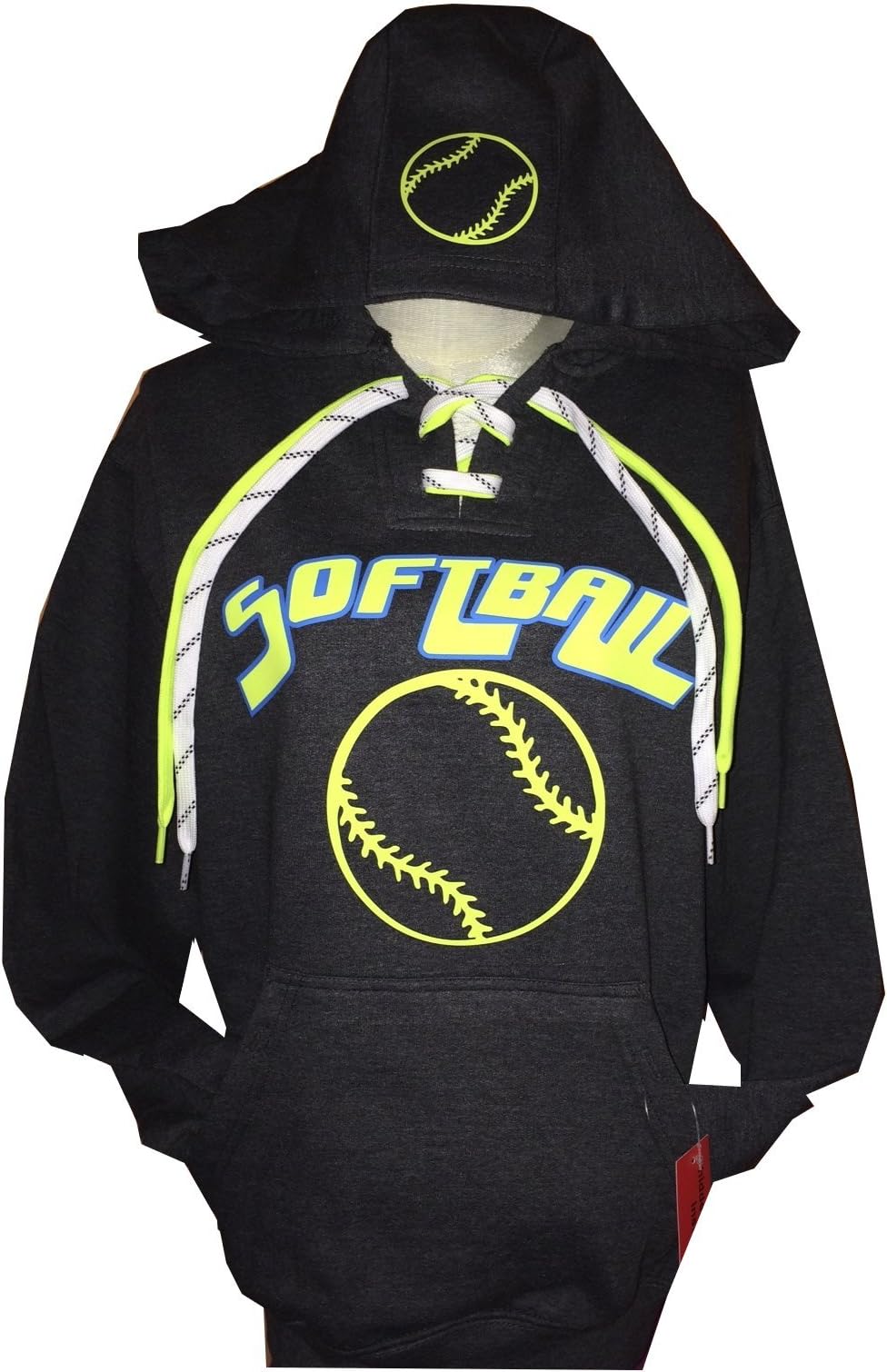Side Out Sports Softball Lace up Hoodie