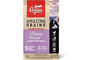ORIJEN AMAZING GRAINS Puppy Large Breed Dry Dog Food