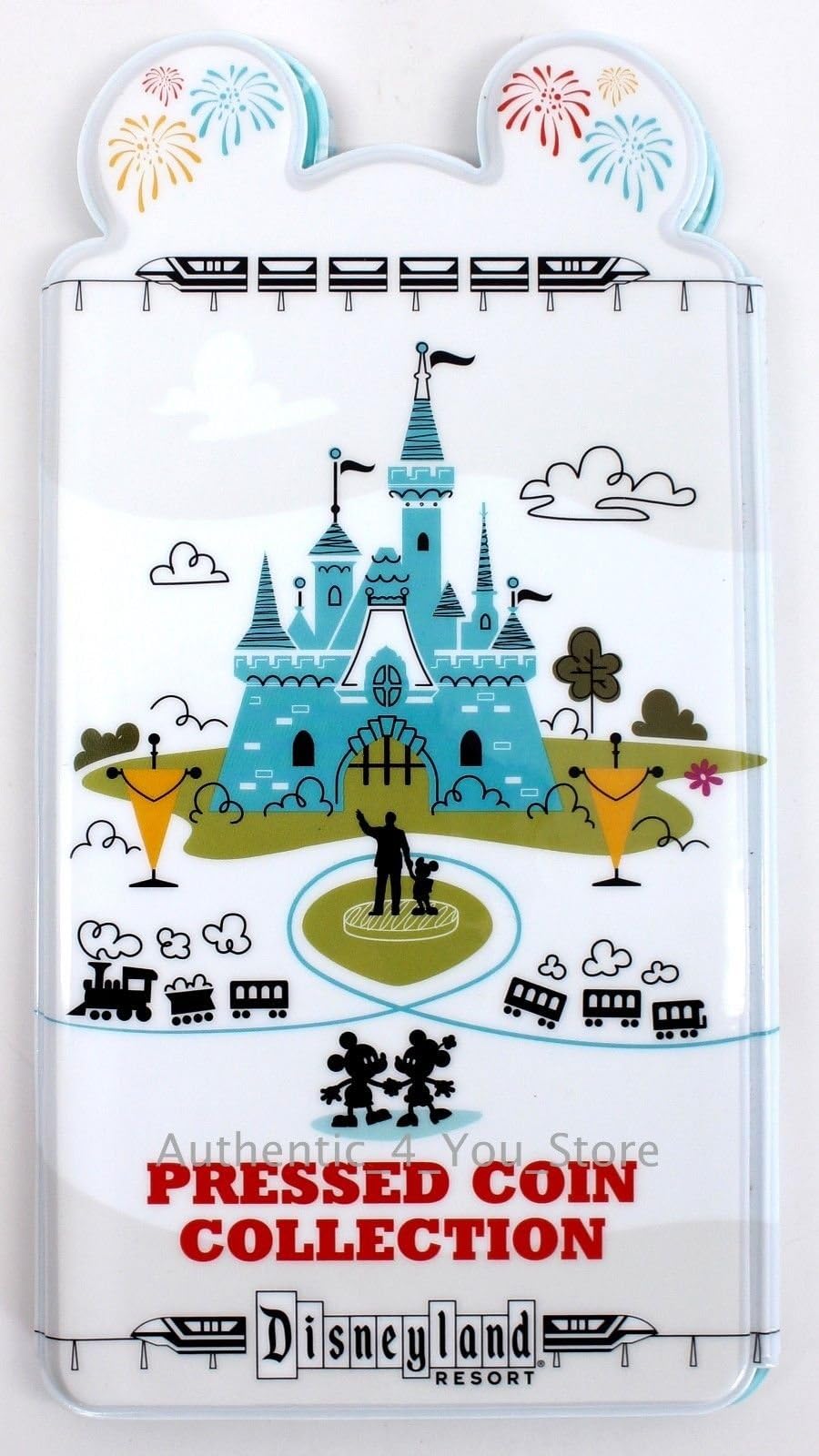 Disneyland Pressed Coin Collection Holder