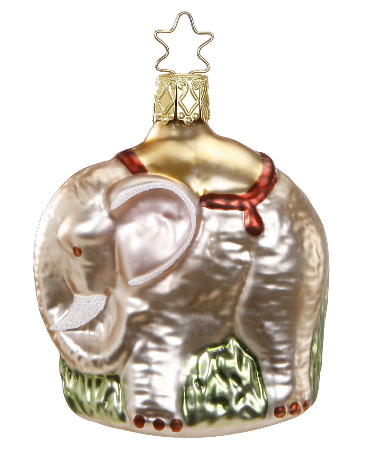 Amazon.com : Inge Glas Toy Elephant 1-096-13 German Blown Glass Christmas  Ornament Gift Box : Decorative Hanging Ornaments : Pet Supplies