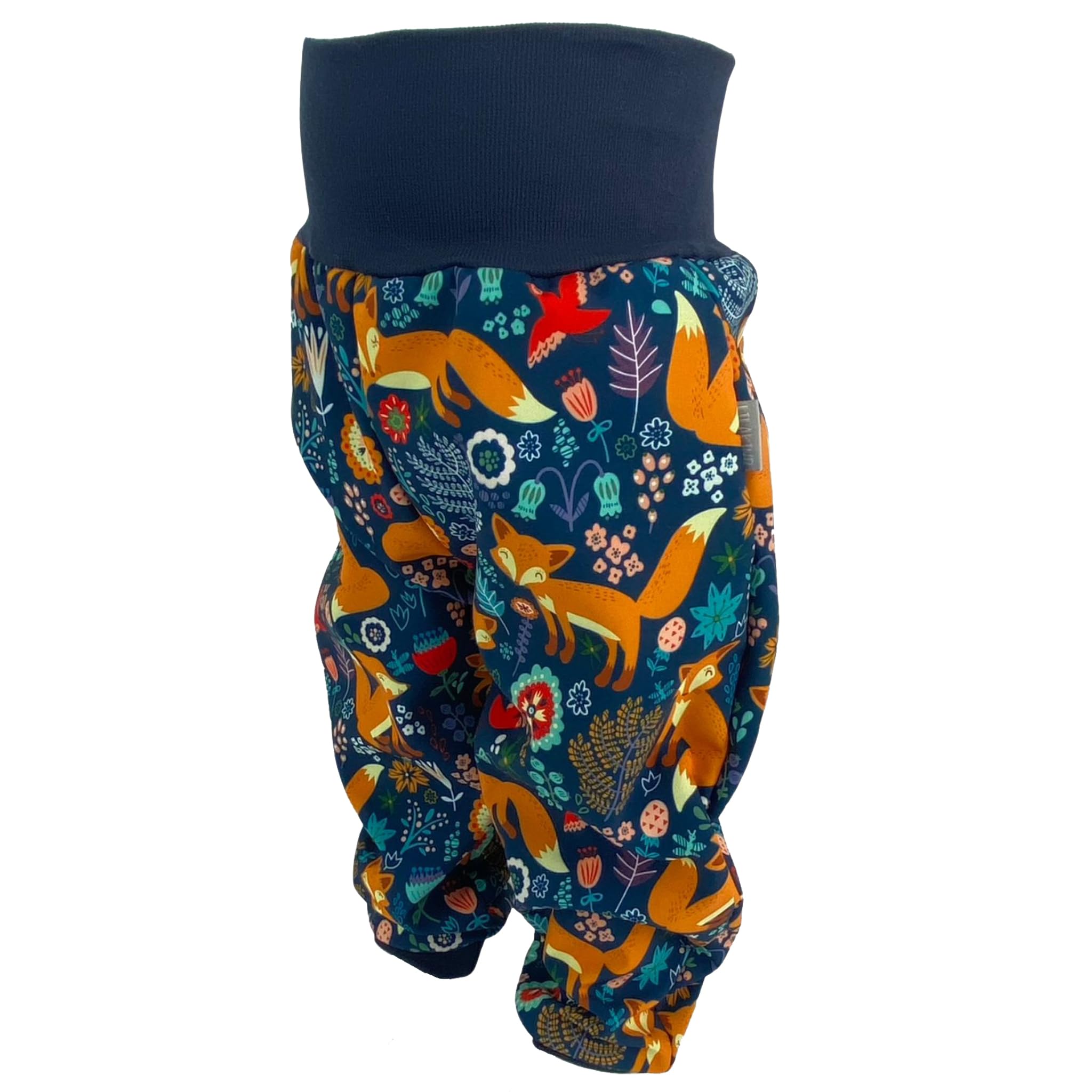 Lilakind“ Baby Kinder Pumphose Softshell Baby Kinder Pumphose Softshell Verschiedene Designs Gr. 74-128 - Made in Germany