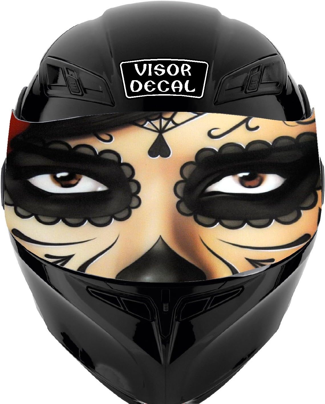 Sugar Skull Motorcycle Helmet Visor Tint Decal Malaysia Ubuy