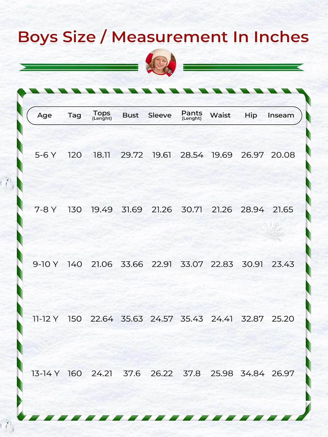 Haloumoning Family Christmas Pajamas Matching Sets Xmas PJs Sets Holiday Jammies Sleepwear White - Image 7