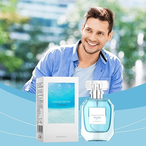 Miniatura 7 de Infinite Deep Sea Perfume  Perfumes de feromonas para hombres  Fragancia fresca del océano fresca y duradera, desata la masculinidad, 1.0 onzas