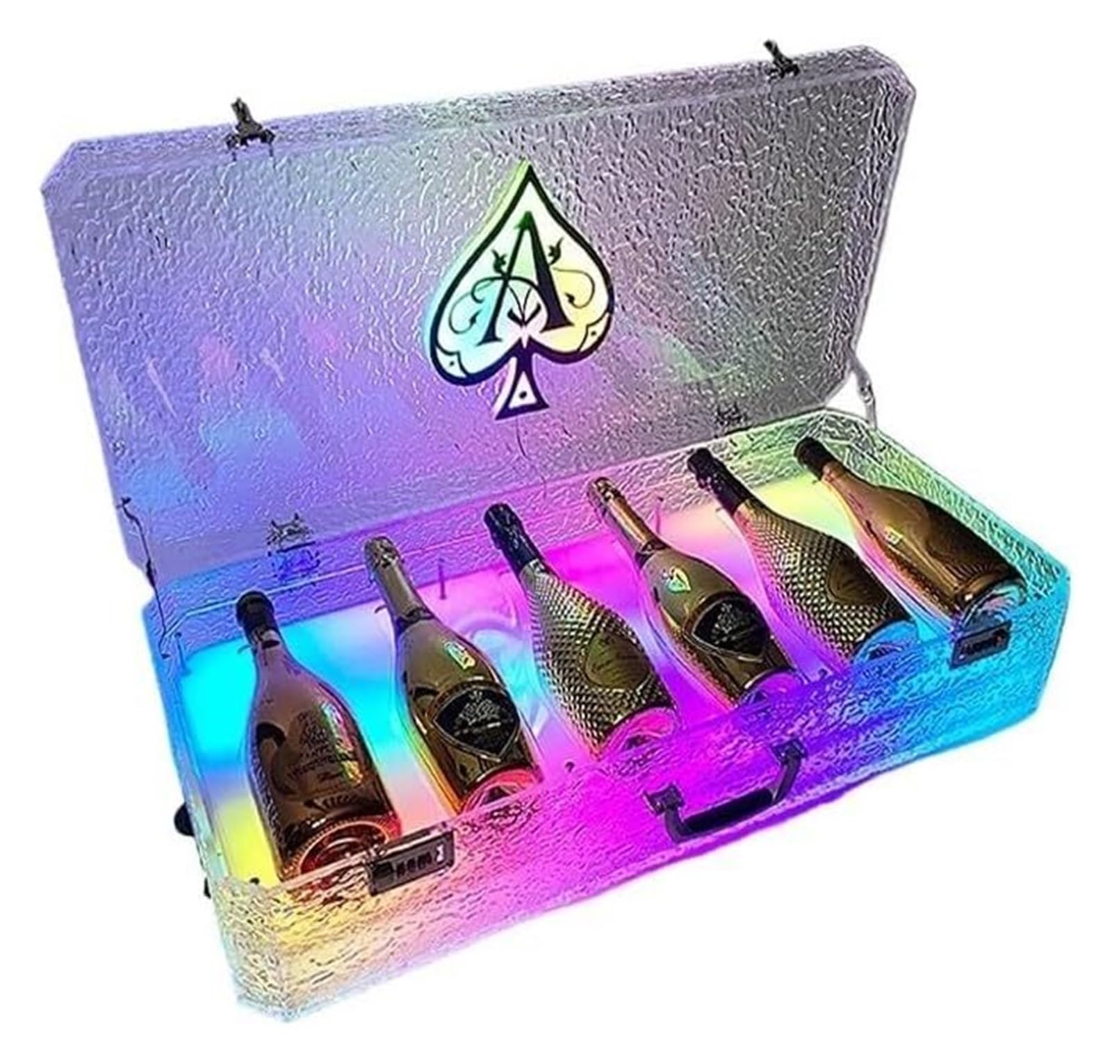Presentatore di champagne Ace of Spades - Espositore for bottiglie a LED for locali notturni, bar ed eventi