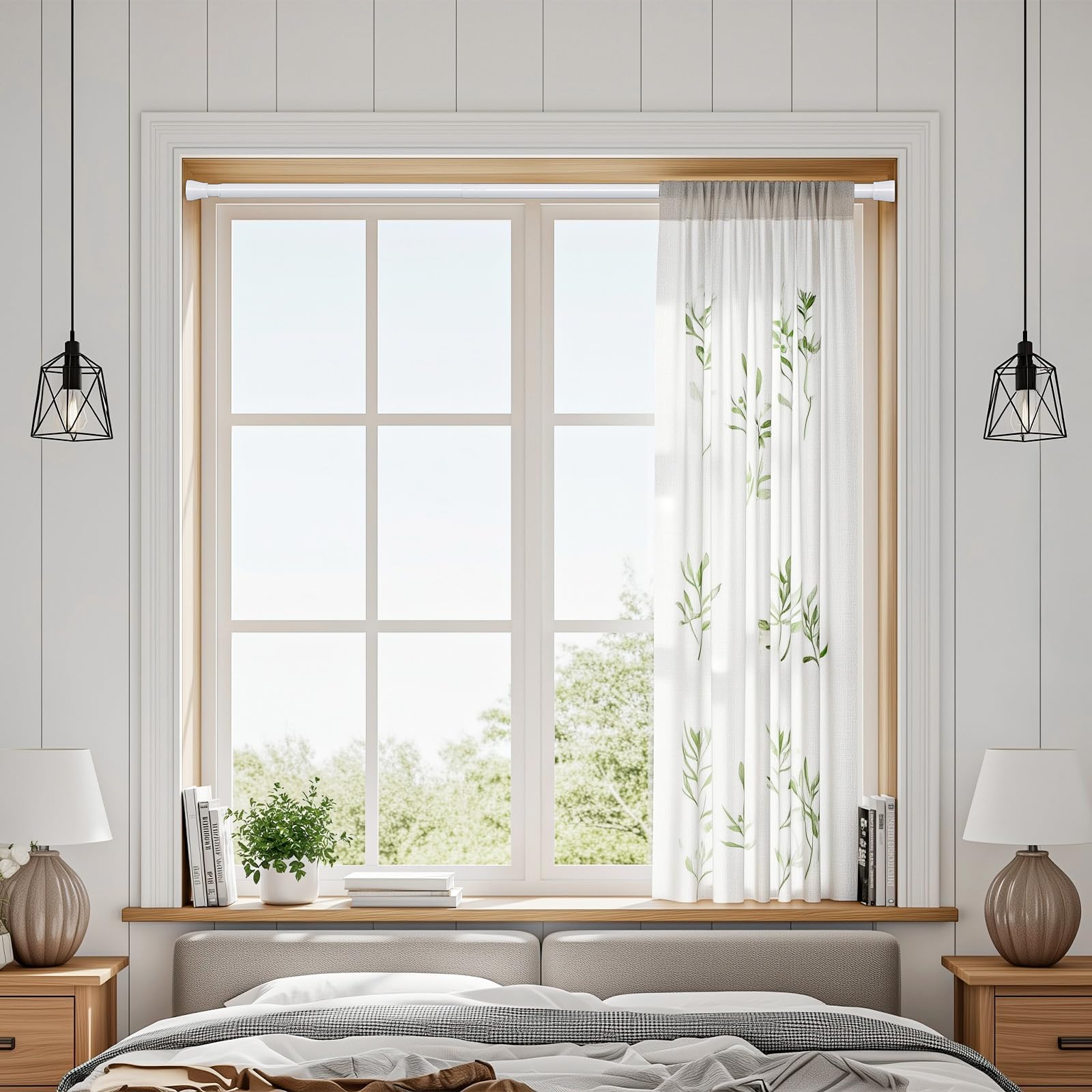 Barra De Cortina Telescópica Bestlivings - Ajustable 70-130 Cm Y 130-240 Cm, Resistente Y Moderna